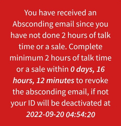 IndianMoney-Absconding-Message